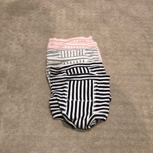 6 Hanna Andersson Striped Training Unders 100 110